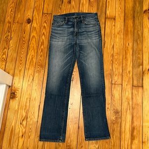 7 for all mankind jeans, 29” waist, 32” inseam